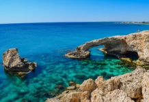 Кипр прозрачная вода